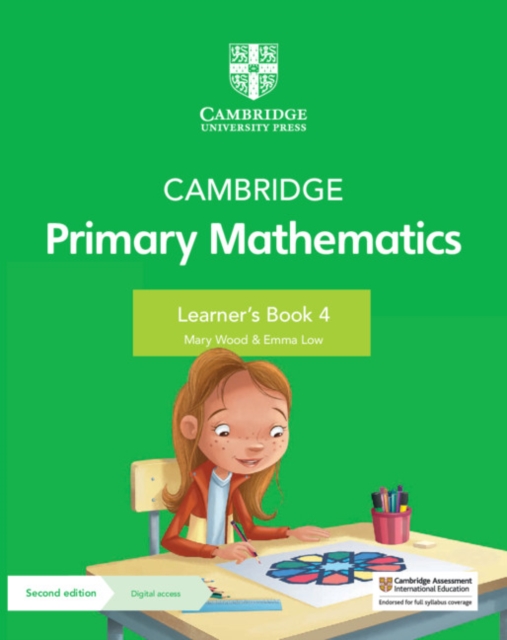 Cambridge Primary Mathematics Learner's Book 4 with Digital Access (1 Year), Multiple-component retail product Book