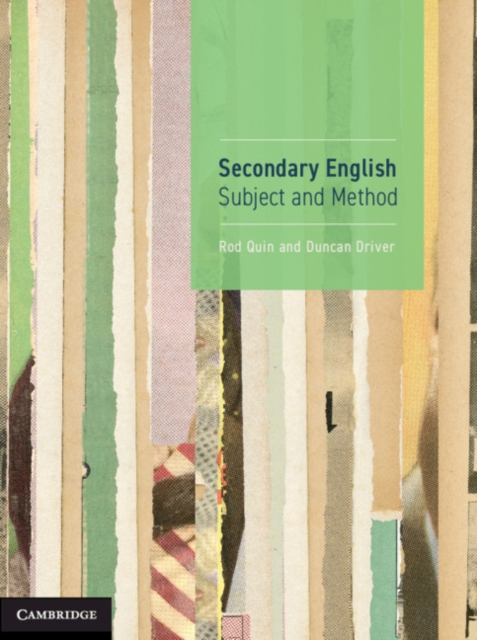 Secondary English : Subject and Method, Paperback / softback Book