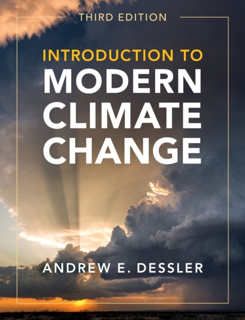 Introduction to Modern Climate Change, Paperback / softback Book