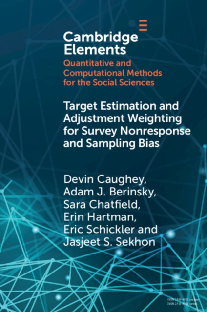 Target Estimation and Adjustment Weighting for Survey Nonresponse and Sampling Bias, Paperback / softback Book