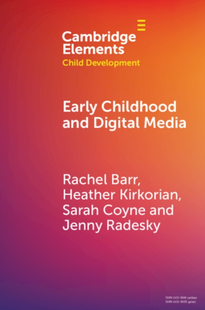 Early Childhood and Digital Media, Paperback / softback Book