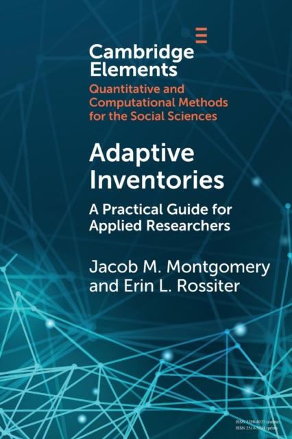 Adaptive Inventories : A Practical Guide for Applied Researchers, Paperback / softback Book