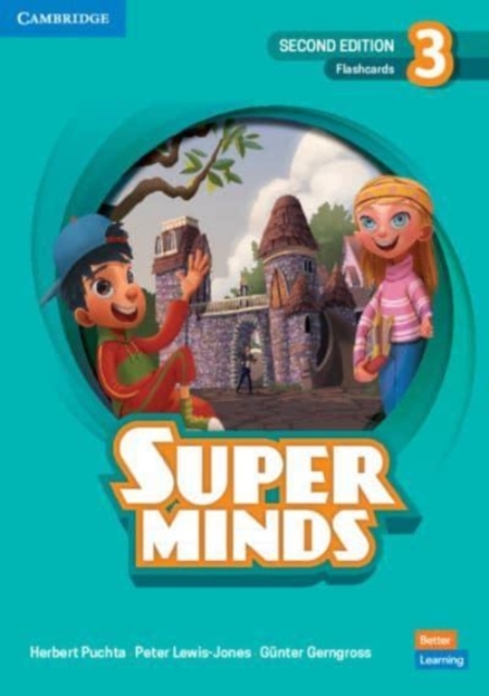 Super Minds Level 3 Flashcards British English, Cards Book