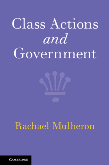 Class Actions and Government, EPUB eBook