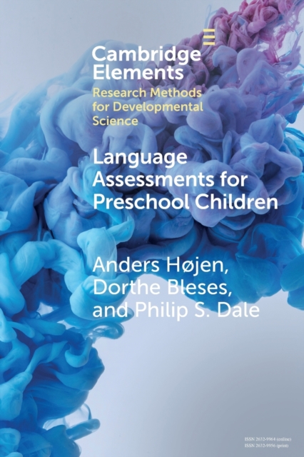 Language Assessments for Preschool Children : Validity and Reliability of Two New Instruments Administered by Childcare Educators, Paperback / softback Book