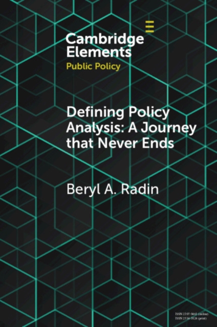 Defining Policy Analysis: A Journey that Never Ends, Paperback / softback Book
