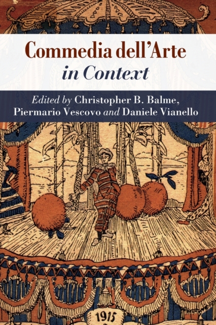 Commedia dell'Arte in Context, Paperback / softback Book