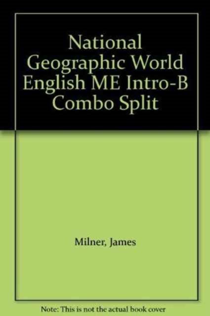 NG WORLD ENGLISH ME INTRO-B COMBO SPLIT + INTRO-B CDROM, Multiple-component retail product Book
