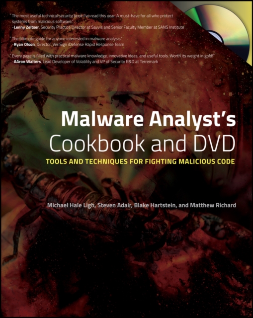 Malware Analyst's Cookbook and DVD : Tools and Techniques for Fighting Malicious Code, EPUB eBook