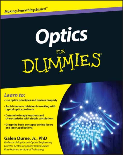 Optics For Dummies, Paperback / softback Book