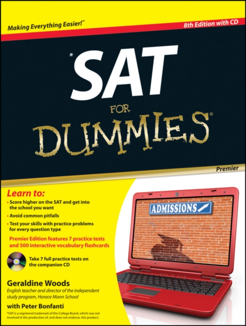 SAT For Dummies : with CD, Paperback Book