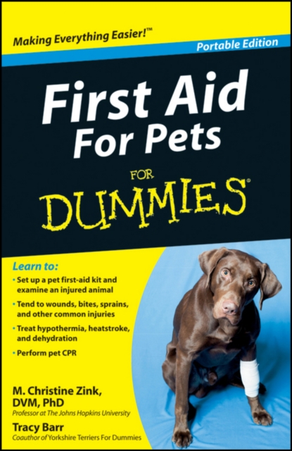 First Aid For Pets For Dummies, Portable Edition, EPUB eBook