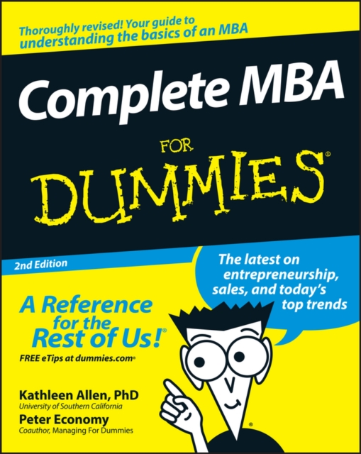 Complete MBA For Dummies, EPUB eBook