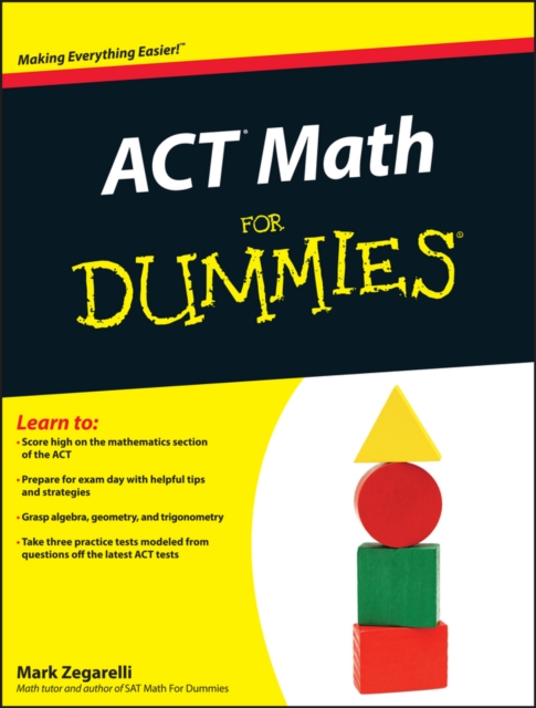 ACT Math For Dummies, EPUB eBook