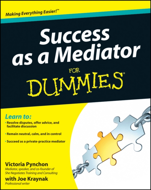 Success as a Mediator For Dummies, Paperback / softback Book