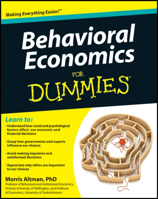 Behavioral Economics For Dummies, Paperback / softback Book