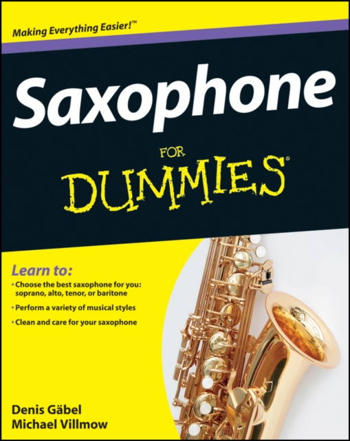 Saxophone For Dummies, EPUB eBook