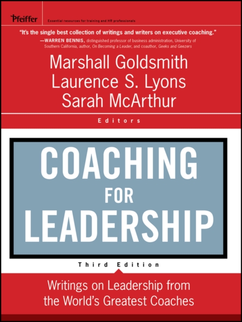 Coaching for Leadership : Writings on Leadership from the World's Greatest Coaches, PDF eBook