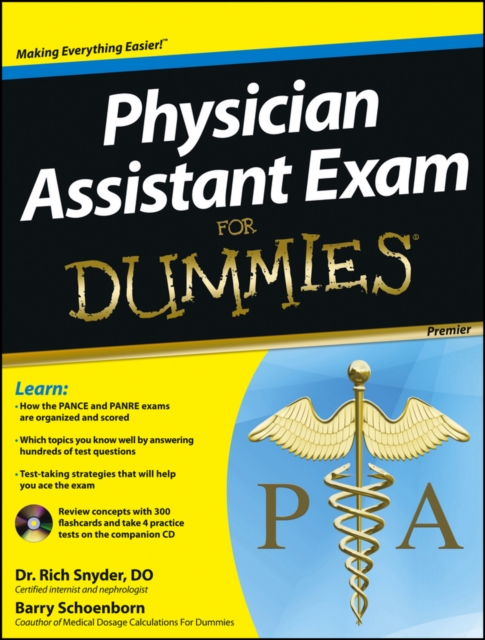 Physician Assistant Exam For Dummies, PDF eBook