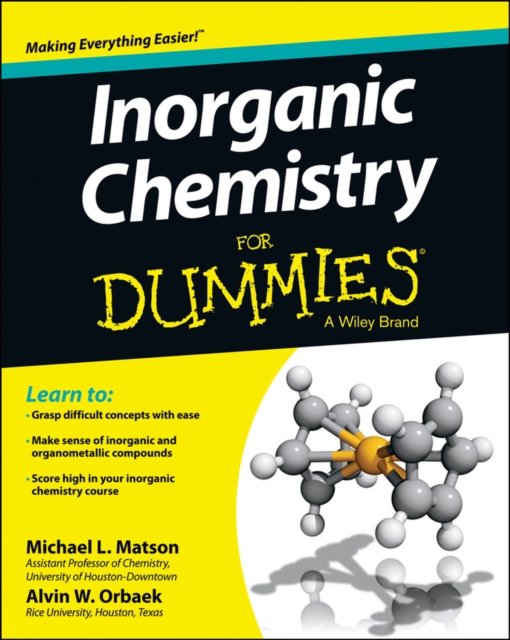 Inorganic Chemistry For Dummies, EPUB eBook