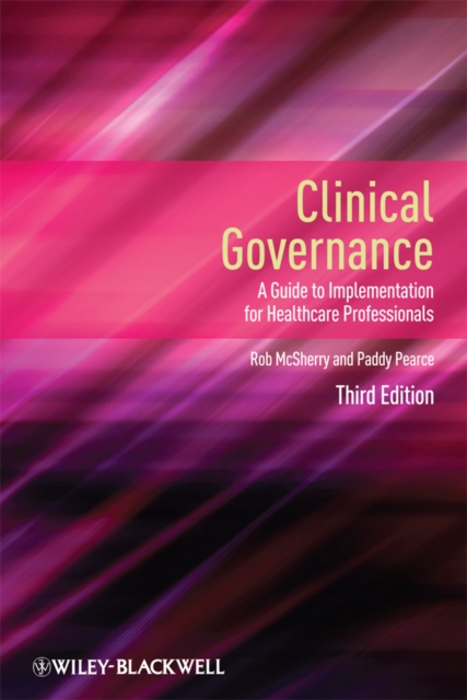 Clinical Governance : A Guide to Implementation for Healthcare Professionals, PDF eBook