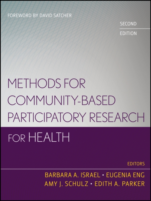 Methods for Community-Based Participatory Research for Health, PDF eBook