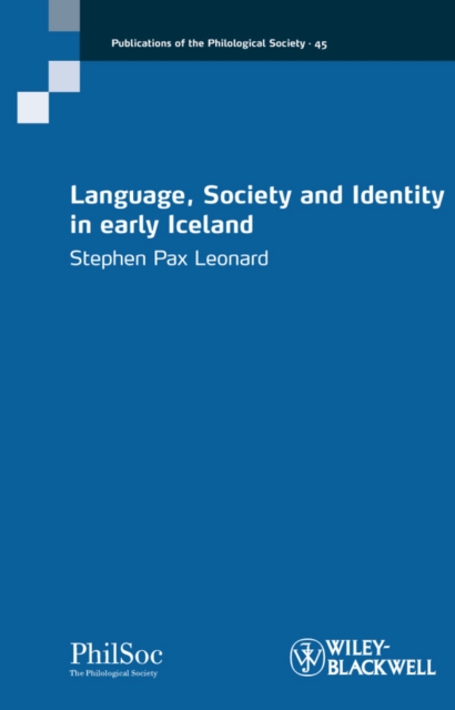 Language, Society and Identity in early Iceland, Paperback / softback Book