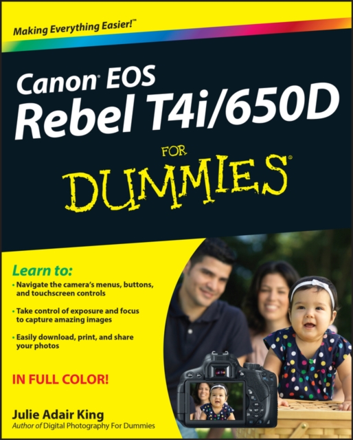 Canon EOS Rebel T4i/650D For Dummies, Paperback / softback Book