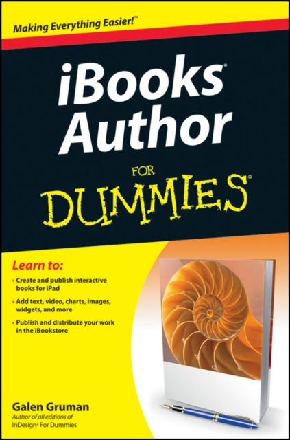 iBooks Author For Dummies, EPUB eBook