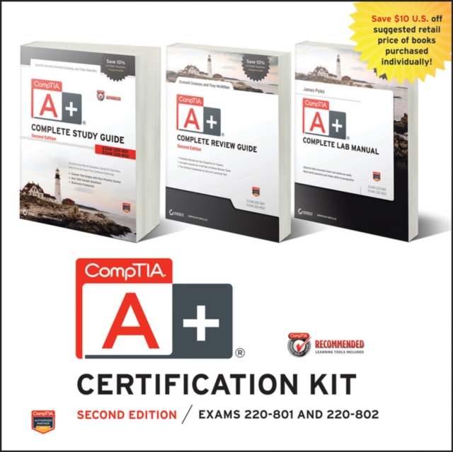 CompTIA A+ Complete Certification Kit Recommended Courseware : Exams 220-801 and 220-802, Paperback Book