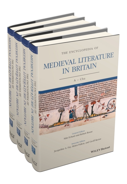 The Encyclopedia of Medieval Literature in Britain, 4 Volume Set, Hardback Book