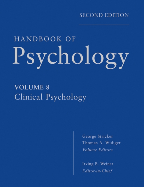 Handbook of Psychology, Clinical Psychology, EPUB eBook