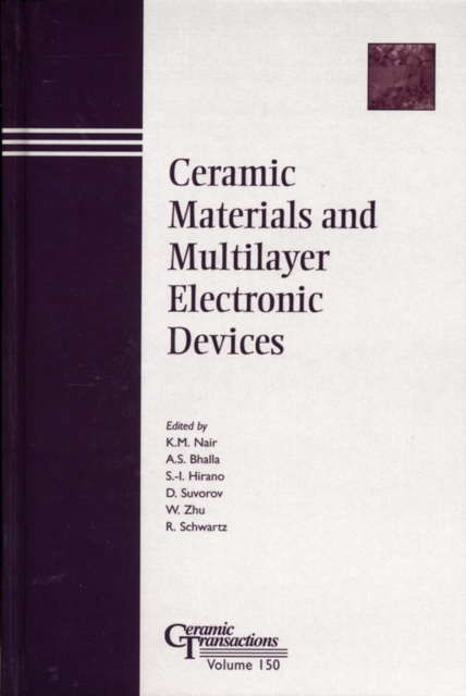 Ceramic Materials and Multilayer Electronic Devices, PDF eBook