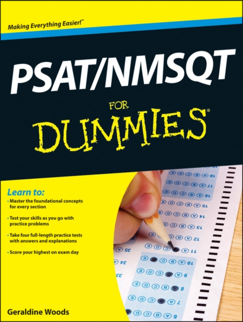 PSAT/NMSQT For Dummies, Paperback Book