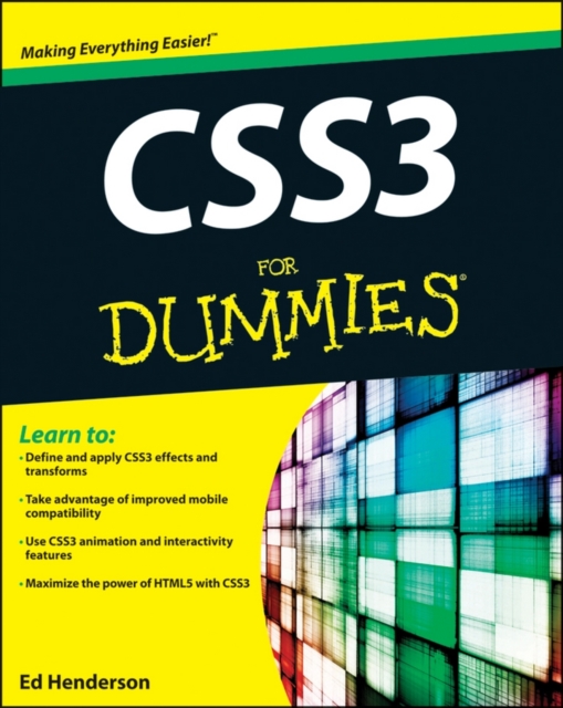 CSS3 For Dummies, Paperback Book