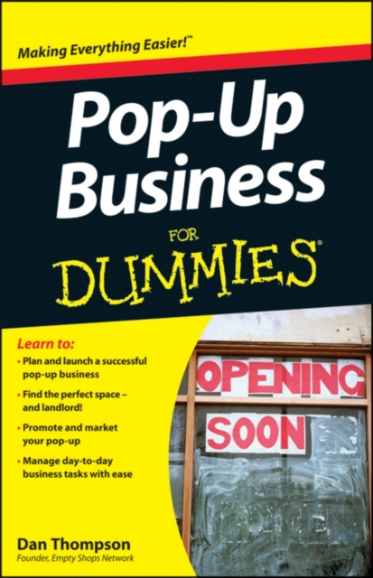 Pop-Up Business For Dummies, Paperback / softback Book