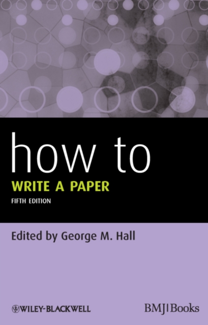 How To Write a Paper, EPUB eBook
