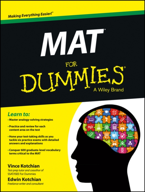 MAT For Dummies, Paperback / softback Book