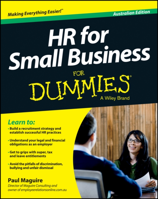 HR For Small Business For Dummies - Australia, Paperback / softback Book