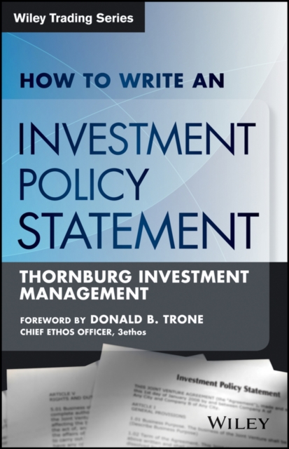 How to Write an Investment Policy Statement, EPUB eBook