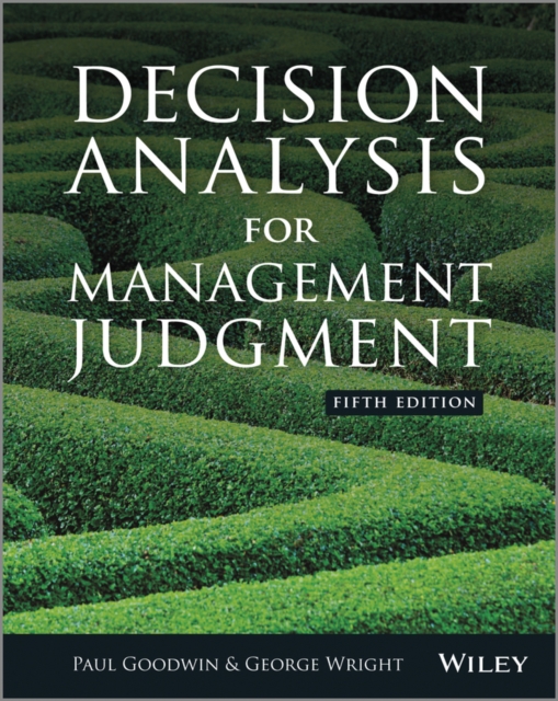Decision Analysis for Management Judgment, Paperback / softback Book