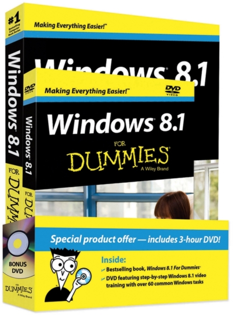 Windows 8.1 for Dummies Book+dvd Bundle, Paperback Book