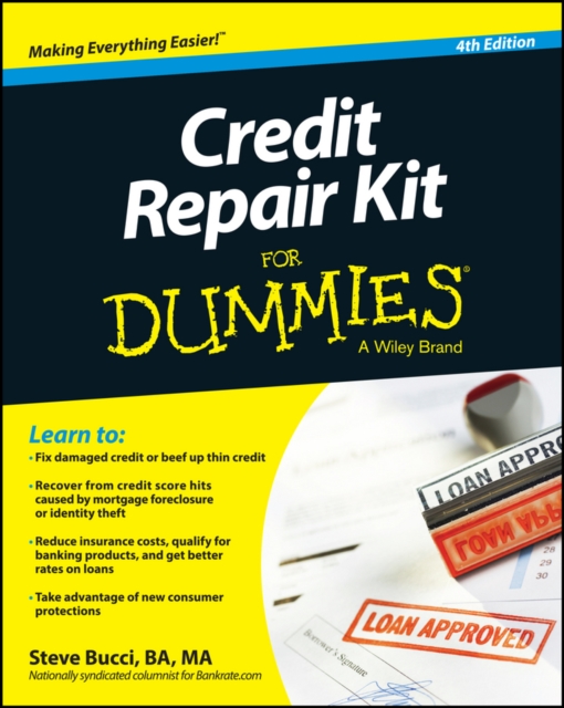 Credit Repair Kit For Dummies, Paperback / softback Book