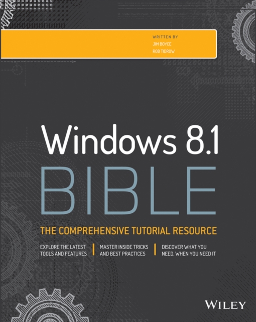 Windows 8.1 Bible, Paperback Book