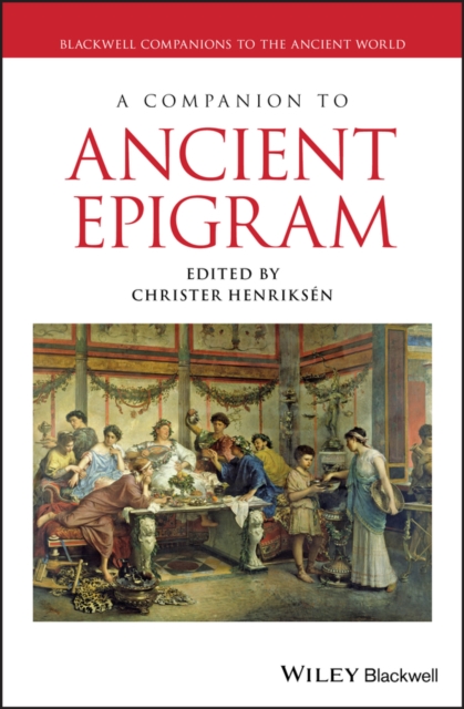A Companion to Ancient Epigram, Hardback Book