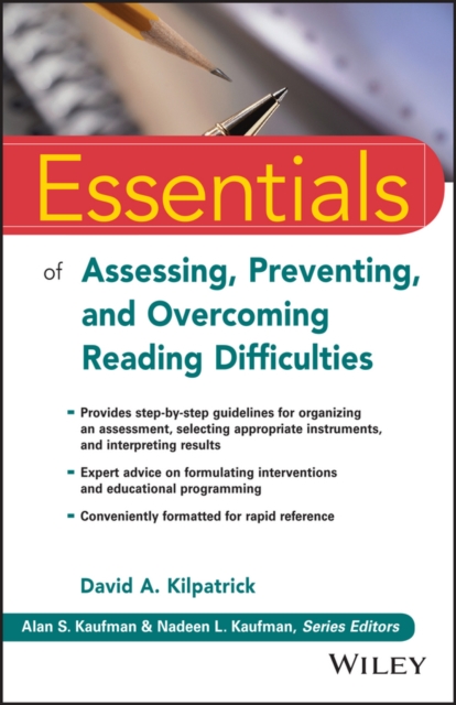 Essentials of Assessing, Preventing, and Overcoming Reading Difficulties, Paperback / softback Book