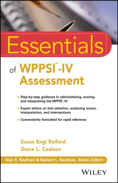 Essentials of WPPSI-IV Assessment, EPUB eBook