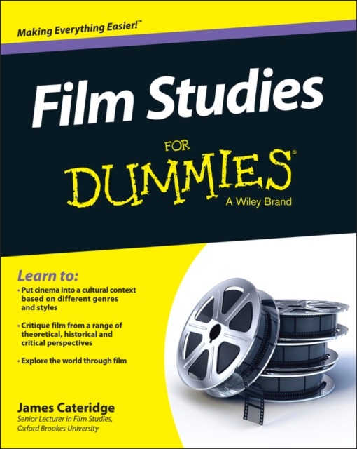 Film Studies For Dummies, Paperback / softback Book