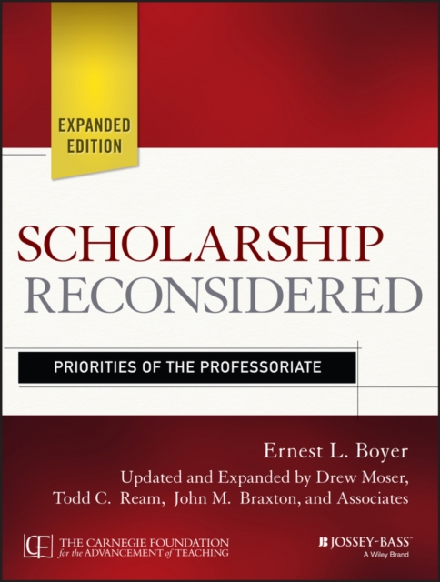 Scholarship Reconsidered : Priorities of the Professoriate, Paperback / softback Book