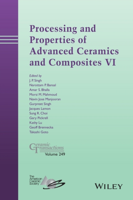 Processing and Properties of Advanced Ceramics and Composites VI, EPUB eBook